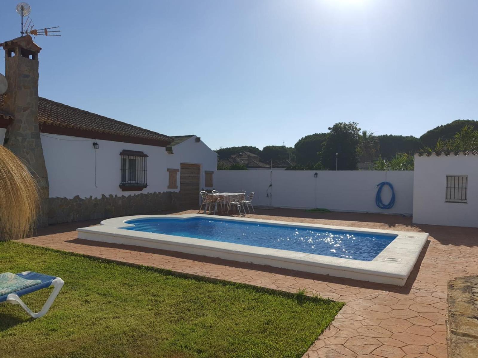 2Km De La Playa, Piscina Privada, Se Admiten Mascotas チクラナ・デ・ラ・フロンテーラ エクステリア 写真